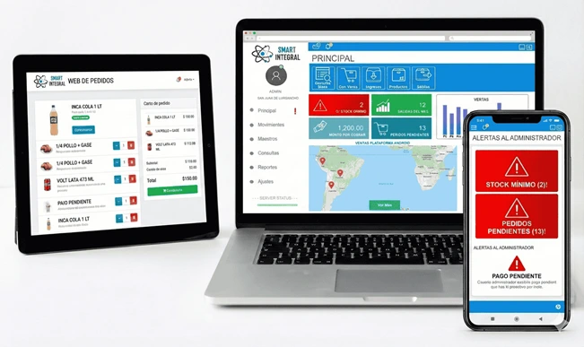 Dashboard de Sistema de Ventas Smart Apps Perú