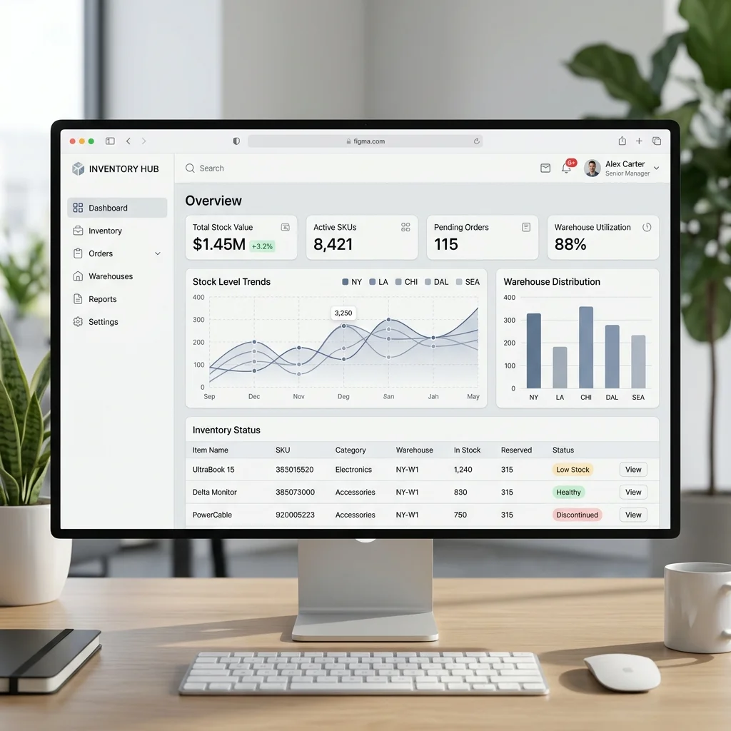 Sistema ERP de Inventario y Ventas Multi-Sucursal