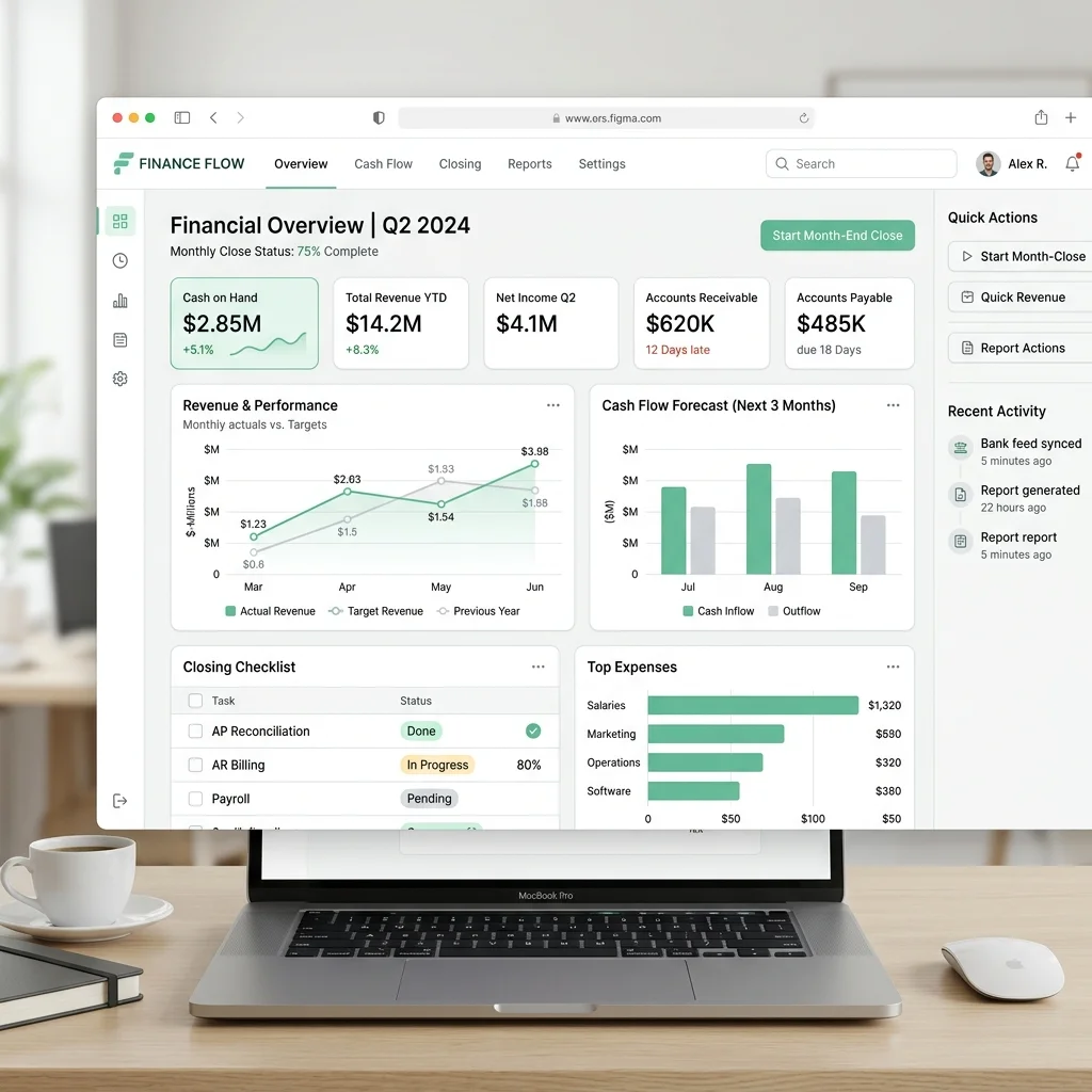 Sistema de Control Financiero y Cierre Contable Automático
